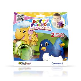 Стретч-іграшка у вигляді тварини Мила сім'я #sbabam 8/SC22 серія "Softy friends"