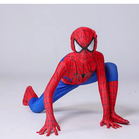 Дитячий костюм людини-павука Spider Man комбінезон + балаклава людина, павук, спайдер, мен Spider Man  знижка