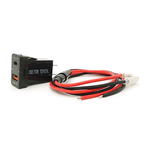АЗУ FPUV-G, PD+QC3.0, Type-C: 30W, 5V-3A/9V-3A/12V-2.5A, USB: 18W, 5V-3.4A/9V-2A/12V-1.5A, 33x23mm, LED Green, Black | Зображення 2