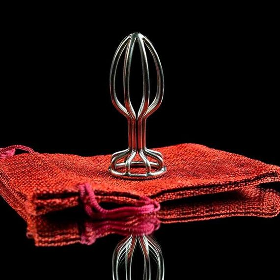 Сталевий анальний корок SexyFire M 3,1 см — Анальні іграшки | Зображення 2