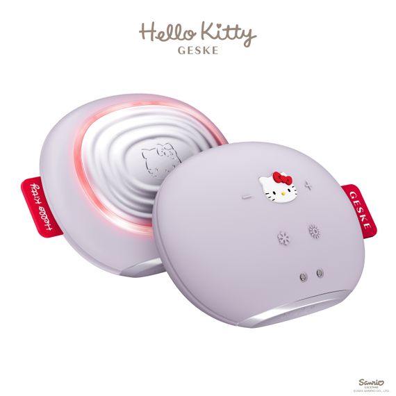 Ультразвукова маска тепло та холод GESKE Sonic Warm&Cool Mask 8в1 by Hello Kitty purple | Зображення 5