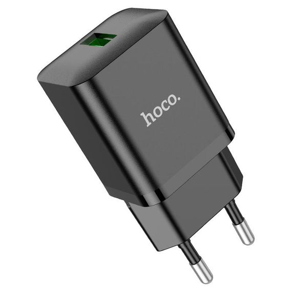 СЗУ HOCO N26, 1xUSB, QC3.0, Black