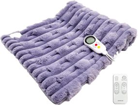 Грілка з пультом дистанційного керування, 15,7 x 31,5 дюйма (40 x 80 см), 6 рівнів регулювання температури,