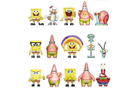 Фігурка-сюрприз SB3D-2025 SPONGEBOB- ГУБКА БОБ SPONGEBOB SQUAREPANTS | Зображення 1