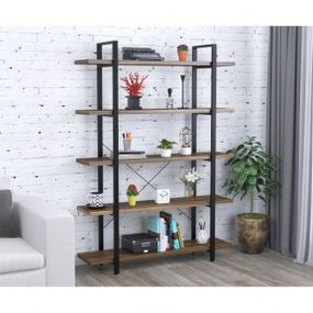 Стеллаж Loft Design Сингл-5-135 Сингл-5-135 орех модена