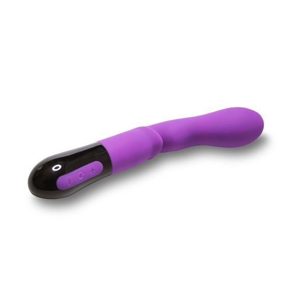 Вібратор Adrien Lastic Nyx 2.0 стимуляція точки G та входу у піхву, фіолетовий sexstyle | Зображення 1