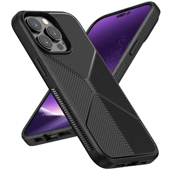 Чехол TPU BlackWood для Apple iPhone 13 Pro Max (6.7") Черный | Зображення 3