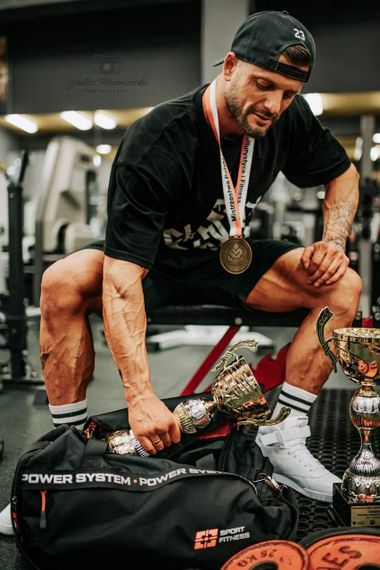 Сумка спортивная Павер систем PS-7012 Gym Bag-Dynamic Black/Red (38л) | Зображення 3