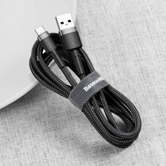Кабель Baseus Cafule Type-C Cable 2A (3m) | Зображення 2