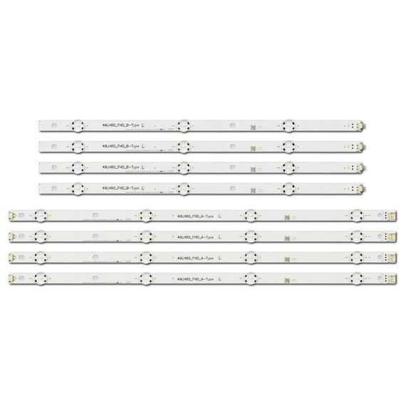 LED підсвітка TV 49" LG: 49LH602V, 49LH609V, 49LH615V, 49LH6420, 49LH5700, 49LH6600, 69LH600  8шт.