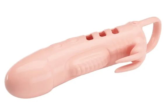 Удлиняющая насадка с вибростимуляцией ( на 2,5 см ) PRETTY LOVE - PENIS SLEEVE Sloane, BI-026243 Sex Aura | Зображення 5