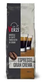 Кофе в зернах Verzi Gran Crema 1кг Италия Верзи Гран Крема вендинг