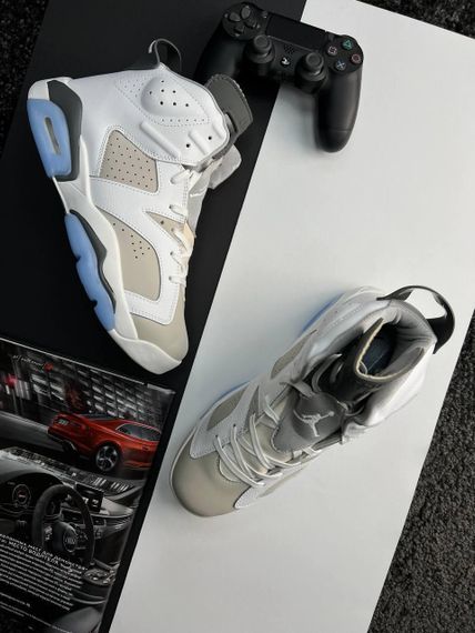 Кросівки  Air Jordan Retro 6 White Sky А1234 43 27 | Зображення 5