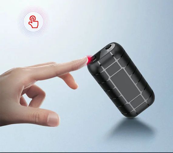 Цифровой мини диктофон аккумуляторный Sttwunake A50+ с памятью 128 Гб, 20 дней записи магнит
