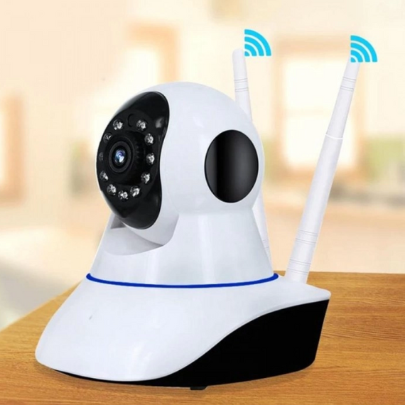 Поворотна Камера V380 Q5 Wifi для домашнього відеоспостереження з датчиком руху та нічним баченням | Зображення 2