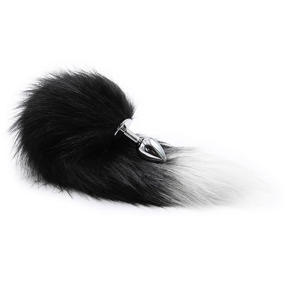 Металева анальна пробка Хвіст лисички ( розмір S) | Зображення 4