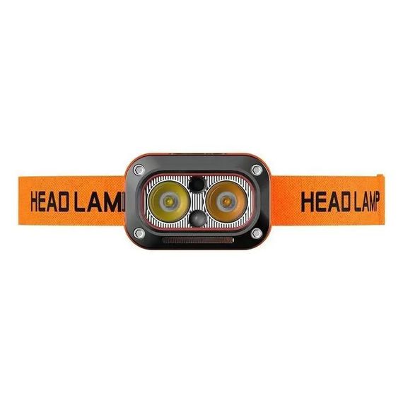 Ліхтар налобний G08-2XPG(white+yellow)+LED(red), Налобний ліхтар для автолюбителів, Led ліхтар налобний | Зображення 3