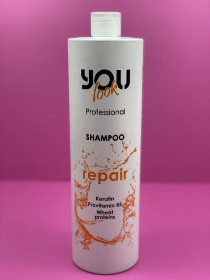 Шампунь You Look Professional Repair Shampoo для сухих и осветленных волос 1000 мл | Зображення 3