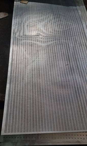 Сито металлическое 1000×2000×0.8 мм оцинкованное • Универсальное решето для агротехники и промышленности | Зображення 1