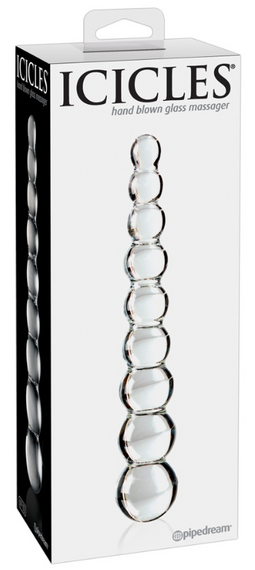 Скляний фаллос-ялинка L 225mm sexstyle | Зображення 1