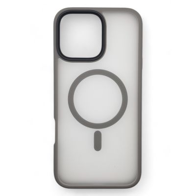 Чехол для мобильного телефона BeCover Metal Buttons Case (MagSafe) для Apple iPhone 16 Pro Gray (712098)