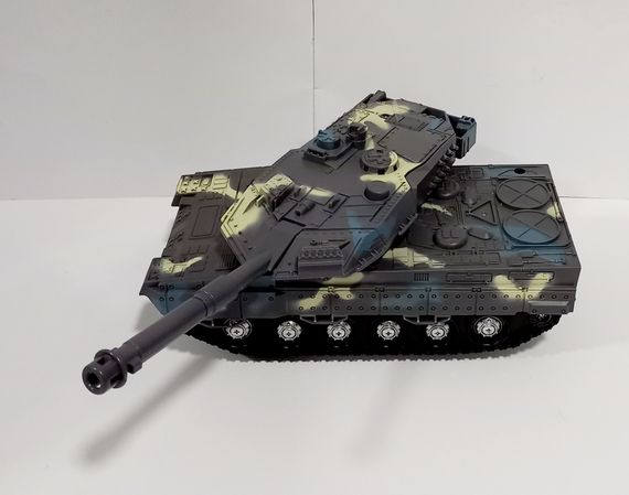 Танк 383-23 D/24D/24D1 Tank Model, світло, інерція, у слюді (6983903110455) Сірий | Зображення 2