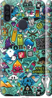 Чохол на Samsung Galaxy A11 A115F Стікер бомбінг 1 "693m-2012-24368"