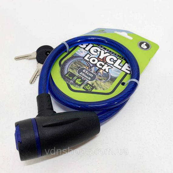 Велосипедний замок посилений, Міцний замок для велосипеда, Велозамок ланцюг, Замки для велосипеда ZJ-89 | Зображення 3