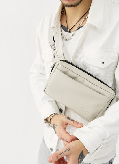 Чоловіча сумка бананка Sambag HARVI 24 × 16 × 6 см (88213030m)