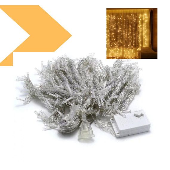 Xmas гірлянда LED Водоспад 3M*1.5M 240- WW-2 Теплий білий (47664-7600_300) | Зображення 5