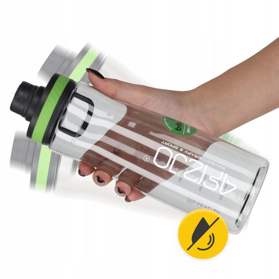 Пляшка для води спортивна 4FIZJO 850 мл Green (P-5905973403801) | Зображення 4