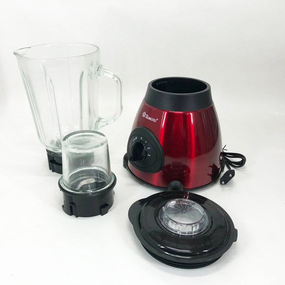 Блендер стаціонарний з кавомолкою DOMOTEC MS-6611 1000Вт, Блендер для дитячого пюре, Блендер IU-897 для дому | Зображення 7