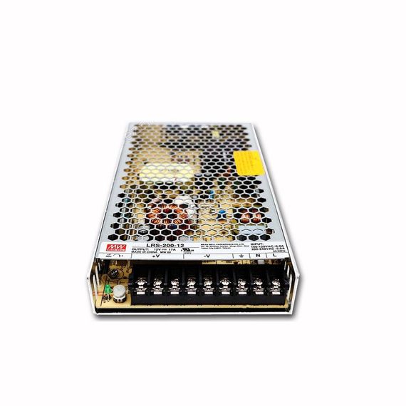 Блок питания  LRS-200-12 (204W; 17A; 12V; IP20) Series "LRS" | Зображення 1