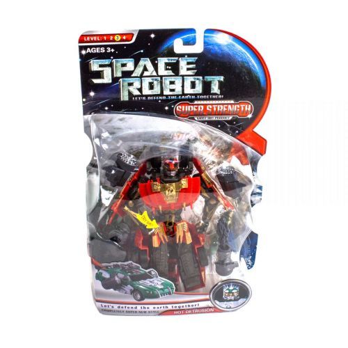 Уценка. Трансформер музыкальный "Space Robot" (красный) - пошкоджена упаковка