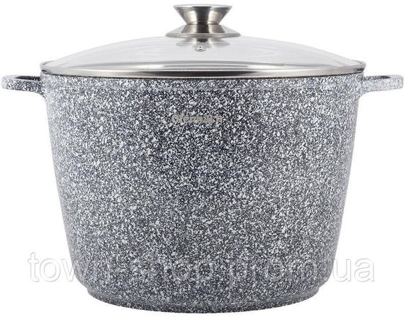 Кастрюля Ofenbach Snow Marble 6.2л индукционная с антипригарным покрытием NB-100503 | Зображення 1