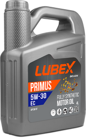 Моторна олива LUBEX PRIMUS EC 5w30 4л API SN/CF