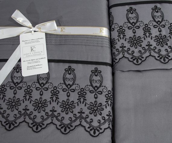 Постільна білизна First Choice Moonlight V. I. P 200x220 Mona Gri | Зображення 2