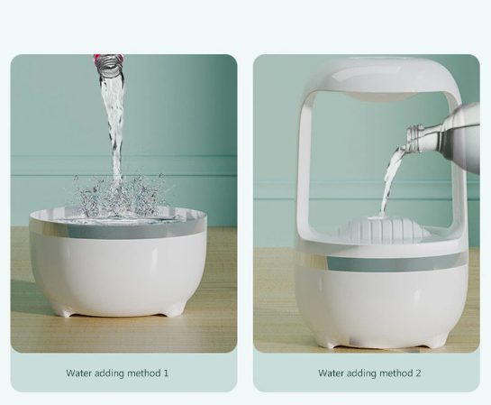 Антигравітаційний зволожувач повітря Creative Anti-gravity Water Drop Humidifier Портативний дифузор для зволоження та очищення | Зображення 3