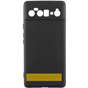 Чохол TPU GETMAN Liquid Silk Full Camera для Google Pixel 9 Pro XL Синій / Midnight Blue Чорний / Black