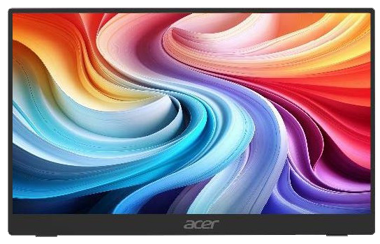 Монiтор 15.6" Acer PM161QB1bmiuux (UM.ZP1EE.101) Black | Зображення 1
