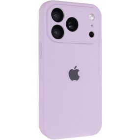 Чохол Silicone Case Full Camera Protective (AA) для Apple iPhone 17 Pro Max (6.9") Бузковий / Lilac