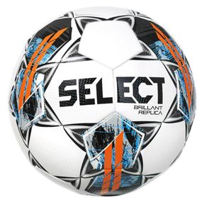 М'яч футбольний SELECT Brillant Replica v22 (878) біло/сірий, 4