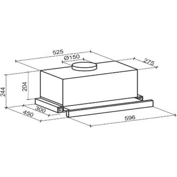 Вытяжка кухонная GRANADO Telde 603-1200 inox (GCH336477) | Зображення 7