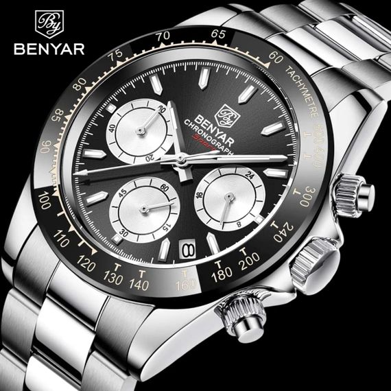 Benyar BY-5169 Silver-Black-White | Зображення 1