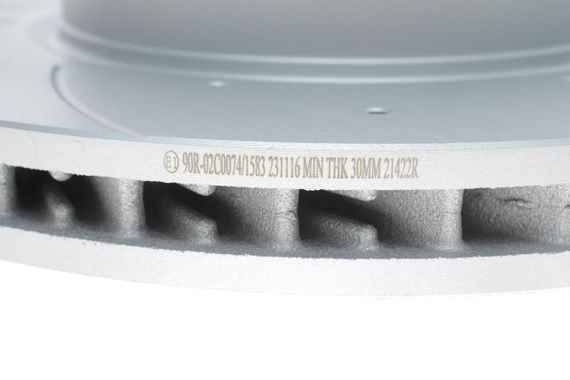 Диск тормозной передний Audi Q7 Porsche Cayenne VW Touareg 10- 330x32  R  66151716701 | Зображення 2