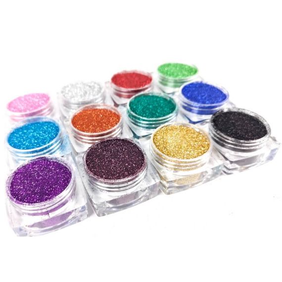 Набір гліттеру для біо-тату "№1 базовий" gliset-1 | Зображення 2