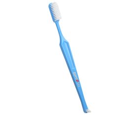 Зубна щітка м’яка paro® toothbrush S43 з монопучковою насадкою, блакитна
