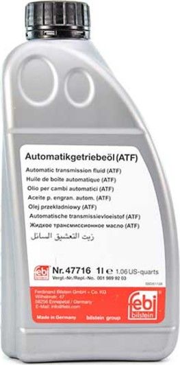 Трансмісійна олива Febi 9G-Tronic 1л.