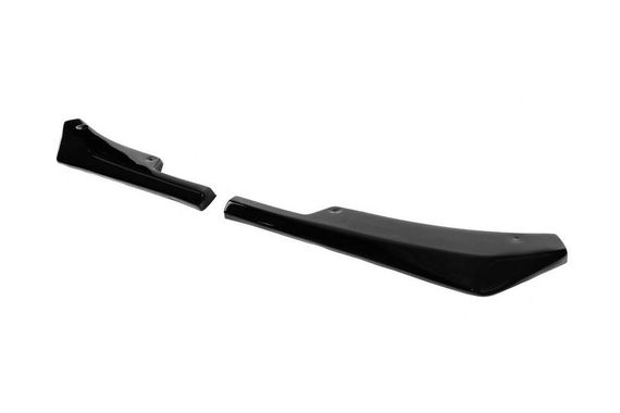 Flap накладка на задній бампер DPT (ABS) (2шт) (чорний глянець) для Volkswagen Caddy 2004-2010 рр | Зображення 2