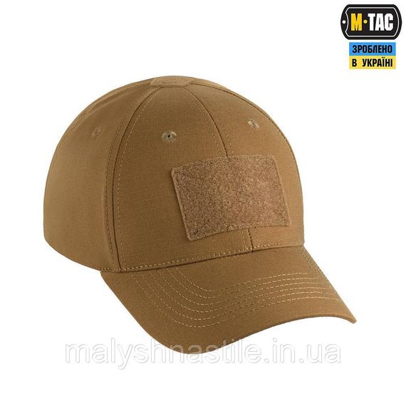 M-TAC Бейсболка тактична Elite Flex ріп-стоп Coyote Brown | Зображення 1